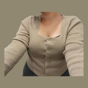 Cotton on cropped sweater